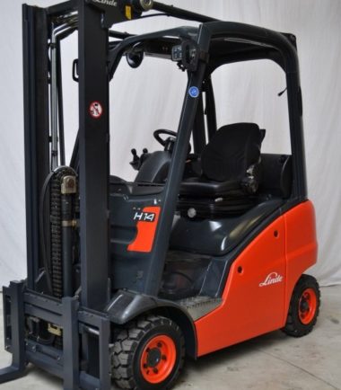 Газов мотокар Linde H14D 391 1400 кг