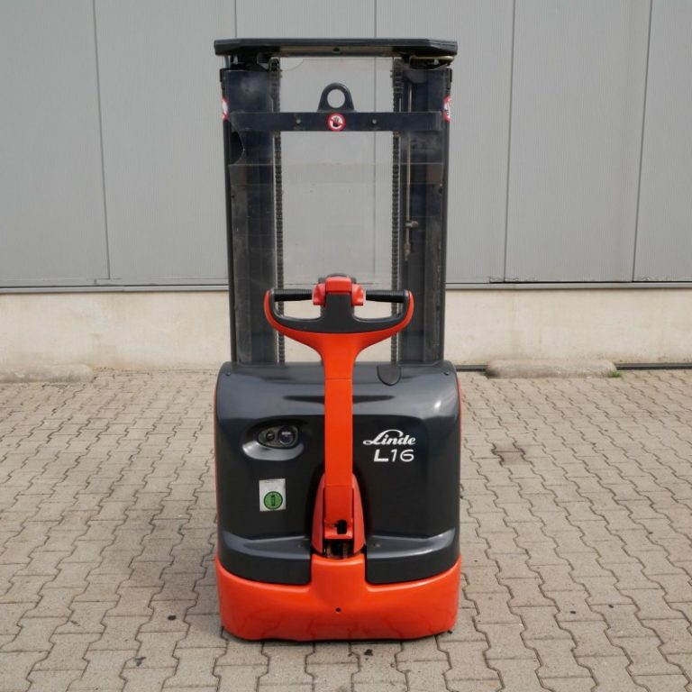 Електрически стакер стандартна мачта Linde L16i 372