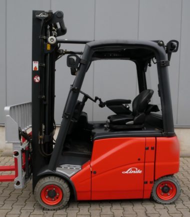 Електрокар 4-опорен Linde E16PH 386